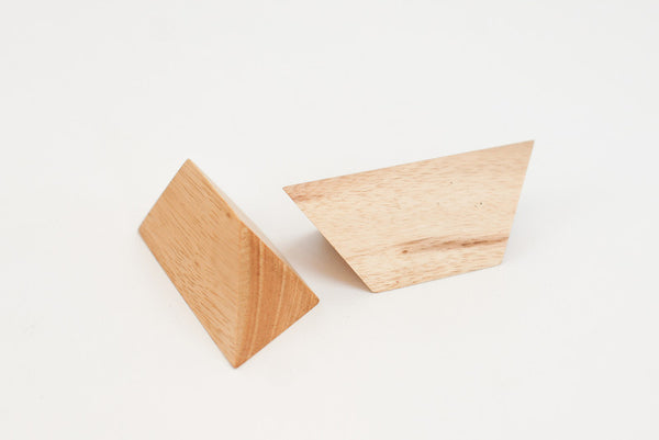 2 Piece Pyramid - Wooden Puzzle
