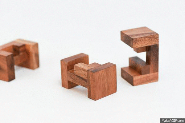 How to solve a 12 piece wooden Diamond Puzzle 
