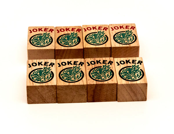 MahJong - Wooden Jokers tiles extra set