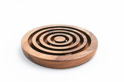 Spiral Maze - Wooden Game