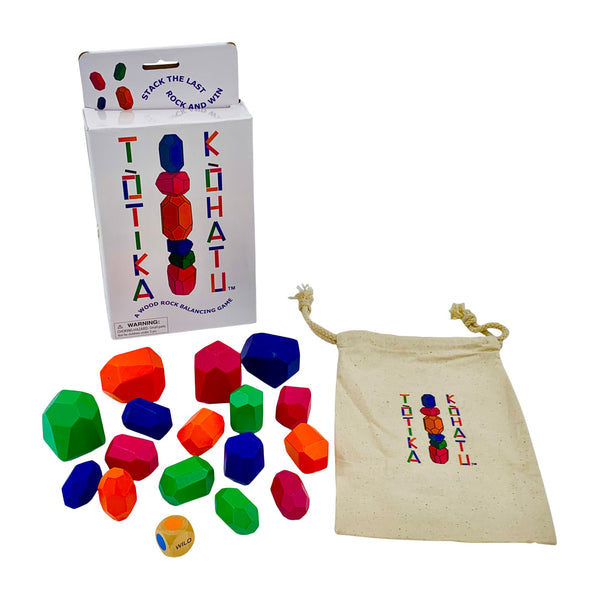 Totika Kohatu - Woods Rocks Stacking Balance Game