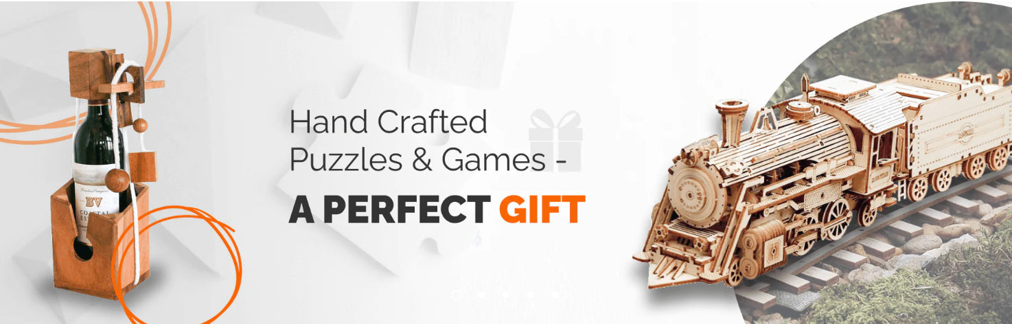 Hand Crafted Puzzles & Games - A Perfect Gift