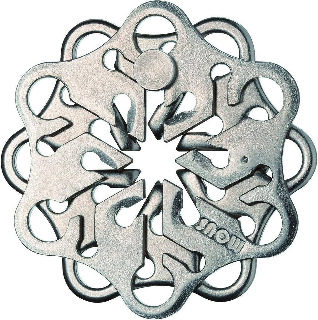 Cast Snow - Hanayama Metal Puzzle