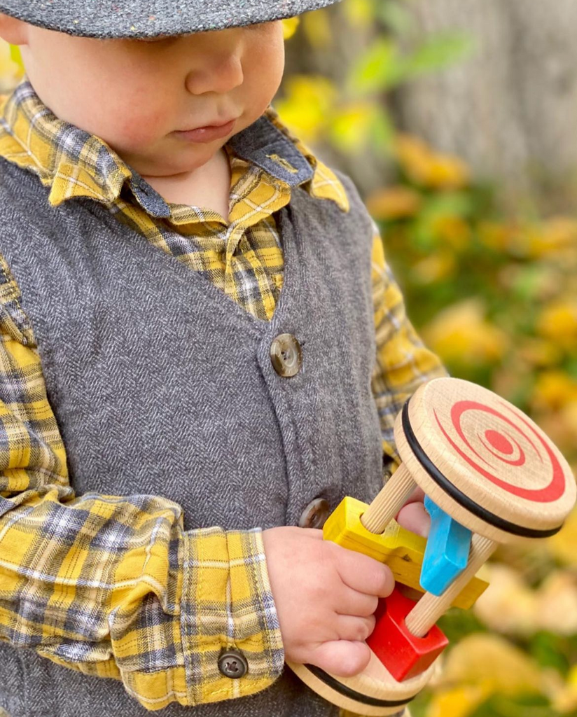 Click Roll Push Toy