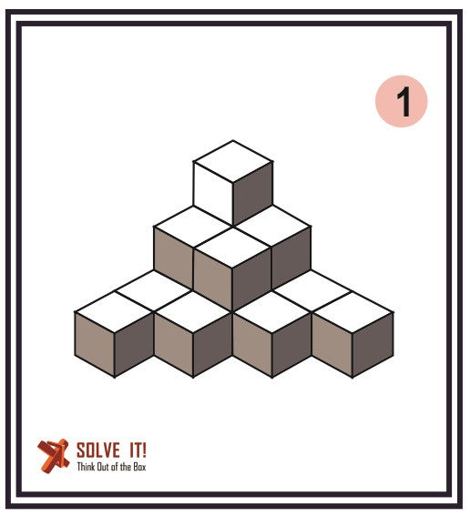Soma cube Medium - Wooden Puzzle