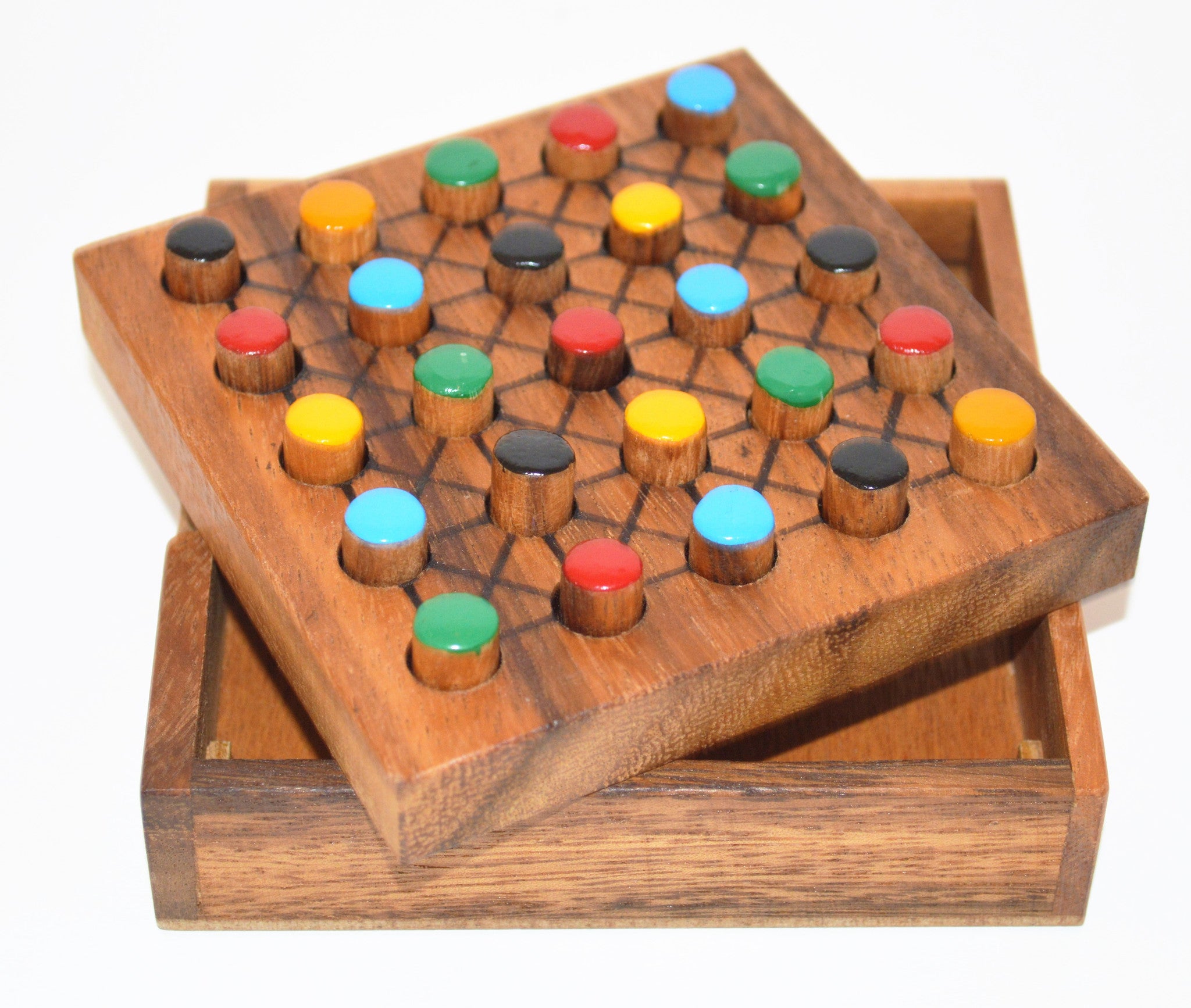Wooden Peg Board Puzzle l PopFun