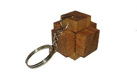 3 Pieces Burr Keychain
