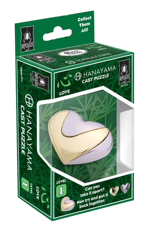 Cast Love - Hanayama Metal Puzzle