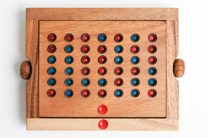 Connect Four - Wooden Game