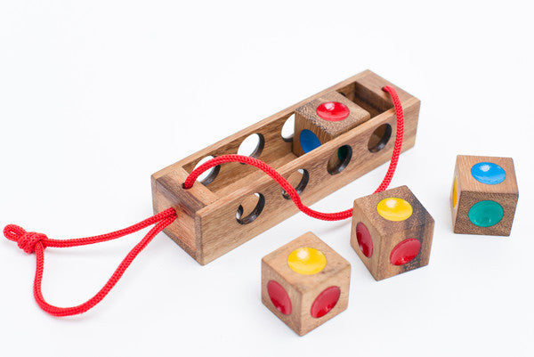 Four sales wooden puzzles