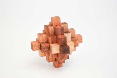 Crystal Wooden Interlocking Puzzle