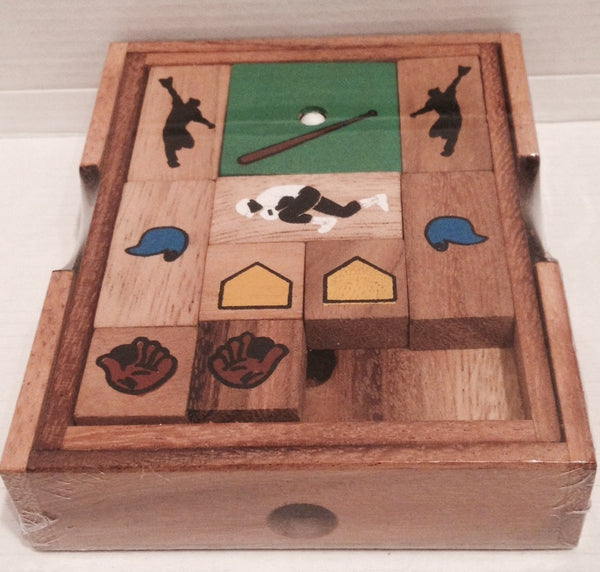 Baseball Escape - Wooden Puzzle