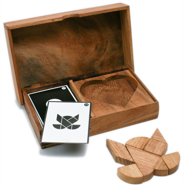 Koncy Wooden Puzzle - Brain Teaser - Solve It! Think Out of the Box