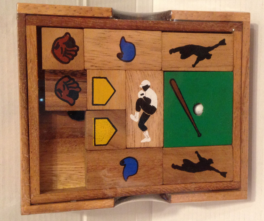 Baseball Escape - Wooden Puzzle