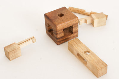 The Lock - Wooden Interlocking Puzzle
