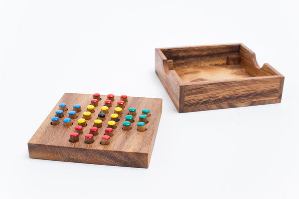 Giant Solitaire - Wooden Game