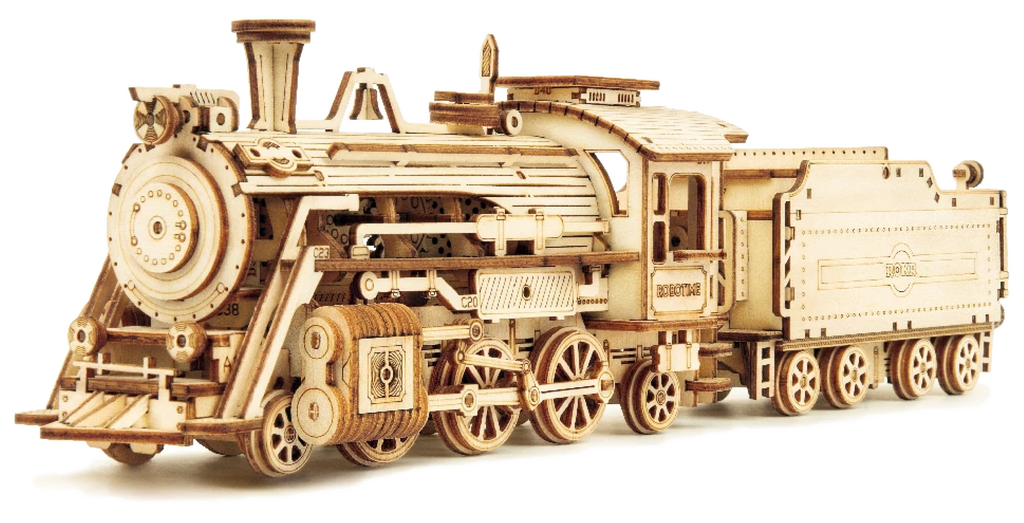 Steam Express - 3D Wooden model