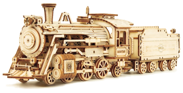 Steam Express - 3D Wooden model
