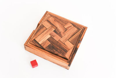 Plus One - Wooden Packing Puzzle
