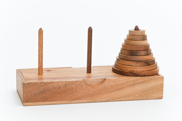 Towers of Hanoi - Wooden Puzzle