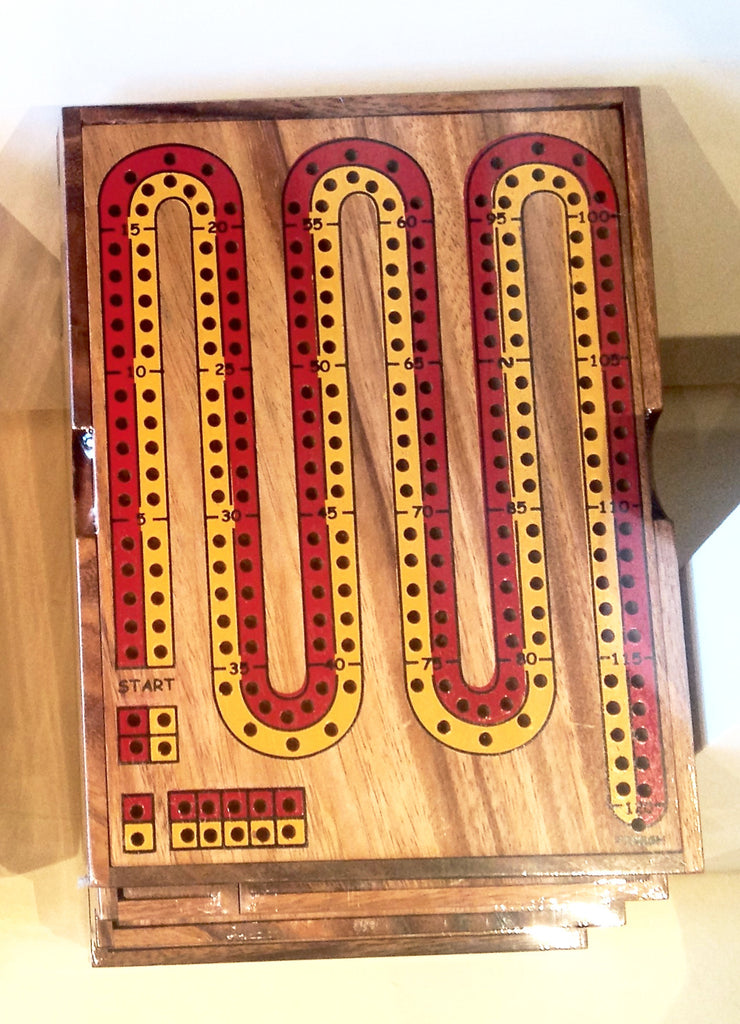 Cribbage  Board 2 players- Wooden Game