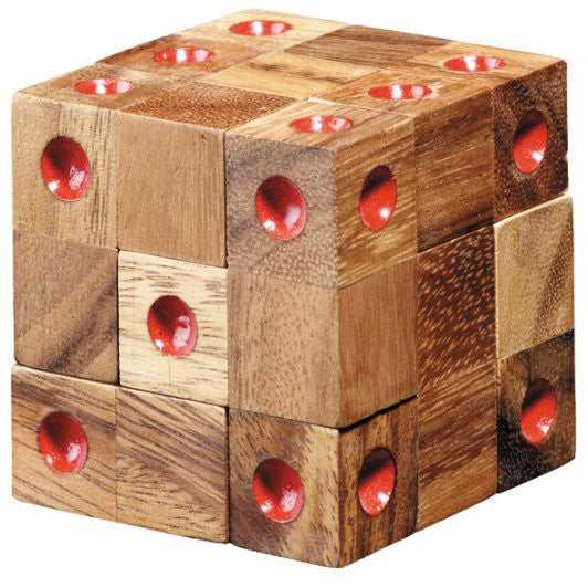 Domino Cube - Wooden Puzzle