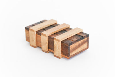 Double Magic Box - Wooden Trick Puzzle