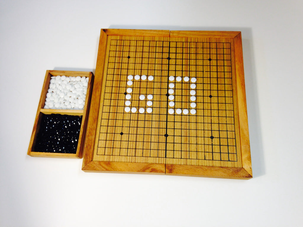 GO - Wooden Strategic Game