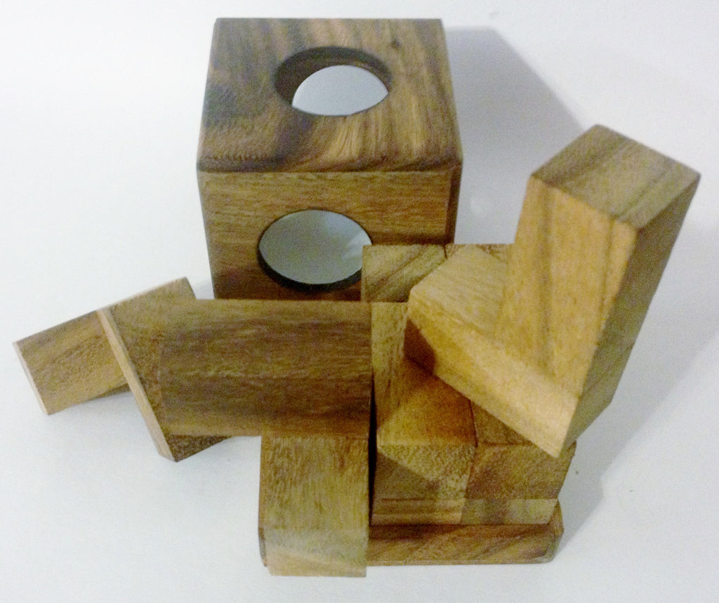 Giant Soma Cube - Wooden Puzzle