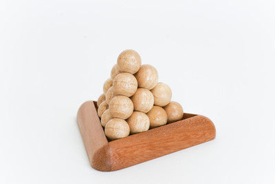 Fancy Pyramid - Wooden Puzzle - Solve It! Think Out of the Box
