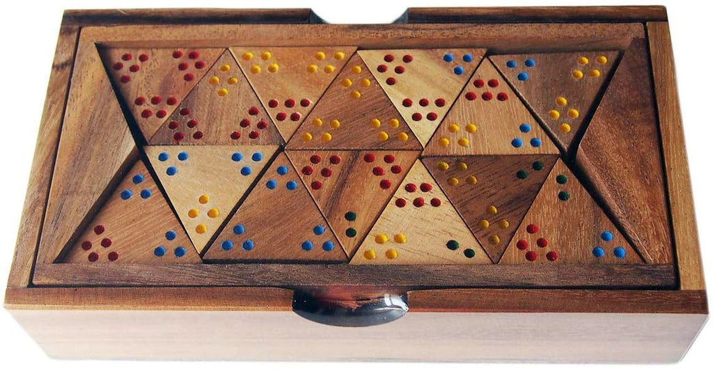 Triominos Dots - Wooden Game