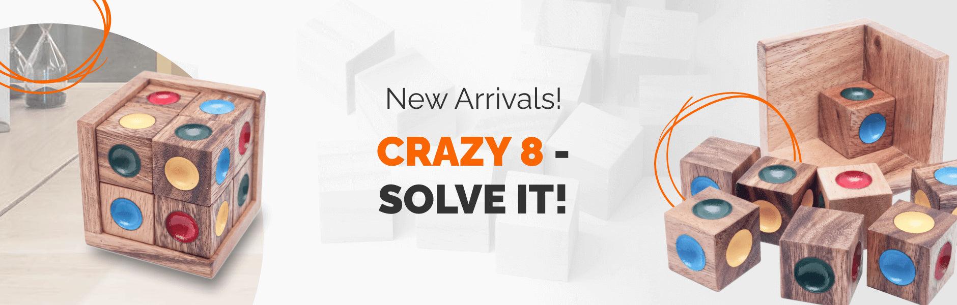 New SolveIt Arrivals, Crazy 8 - Solve It!