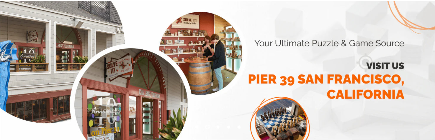 Your Ultimate Puzzle & Game Source, Visit Is at Pier 39 San Francisco, California